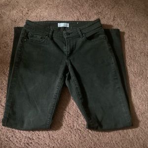 EUC Ann Taylor LOFT Curvy Skinny Dark Grey Jeans